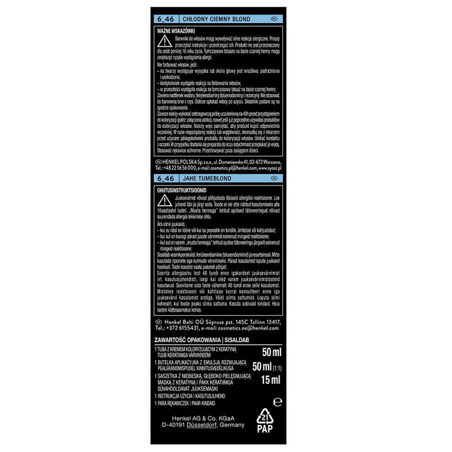 Syoss Permanent Cool Color farba do włosów