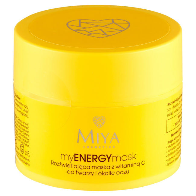 Miya Cosmetics myENERGYmask rozświetlająca maska z witaminą C 50ml