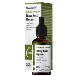 Pharmovit Stawy Kości Mięśnie suplement diety w kroplach 30ml
