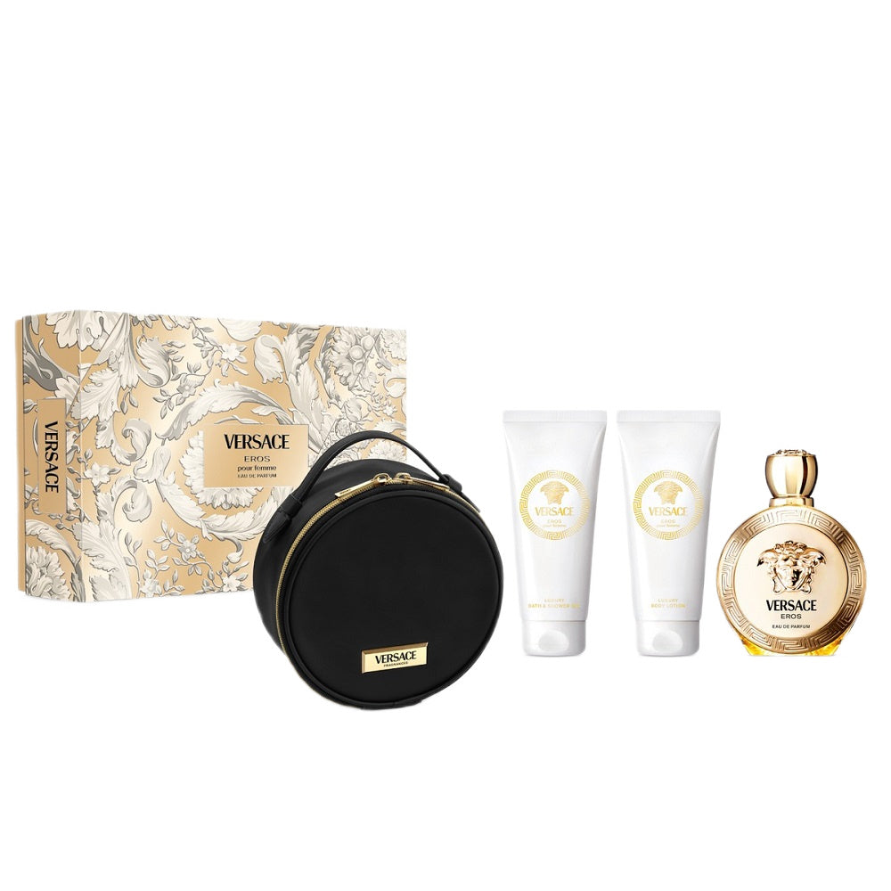 versace eros pour femme woda perfumowana 100 ml   zestaw  