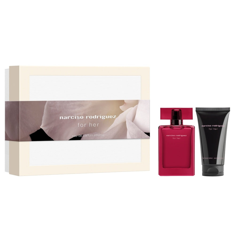 narciso rodriguez for her intense woda perfumowana 50 ml   zestaw  