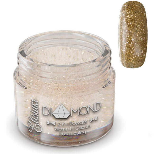 Elisium Diamond 2in1 Powder proszek do manicure tytanowego