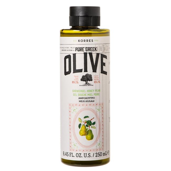 Korres Pure Greek Olive żel pod prysznic Honey & Pear 250ml