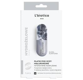 L'biotica Płatki pod oczy intensywnie nawilżające 3 pary