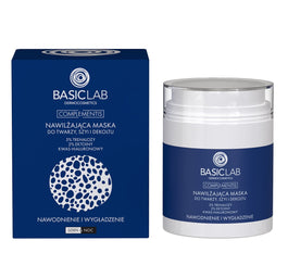 BasicLab Complementis nawilżająca maska do twarzy szyi i dekoltu Nawodnienie i Wygładzenie 50ml