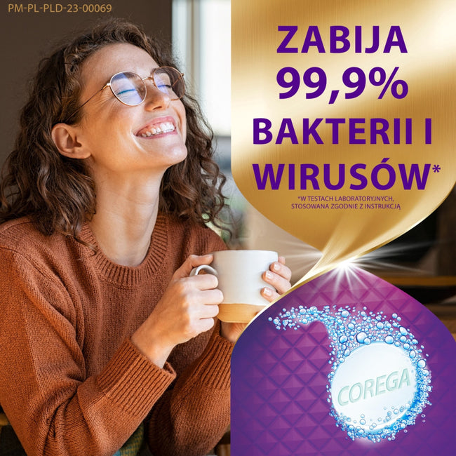 Corega Max Czyszczenie tabletki do czyszczenia protez zębowych 30szt