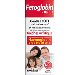 Vitabiotics Feroglobin Liquid feroglobina w płynie suplement diety 200ml