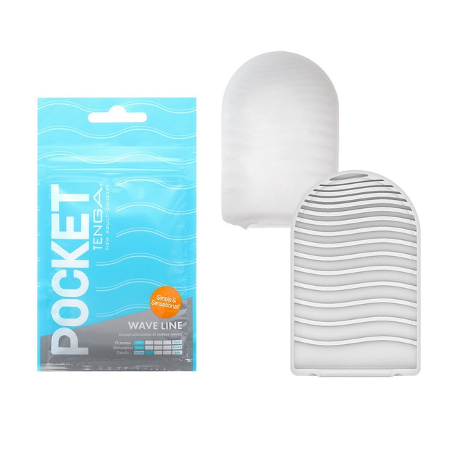TENGA Pocket Wave Line jednorazowy masturbator 001