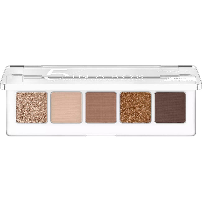 Catrice 5 In A Box mini paleta cieni do powiek 010 Golden Nude Look 4g