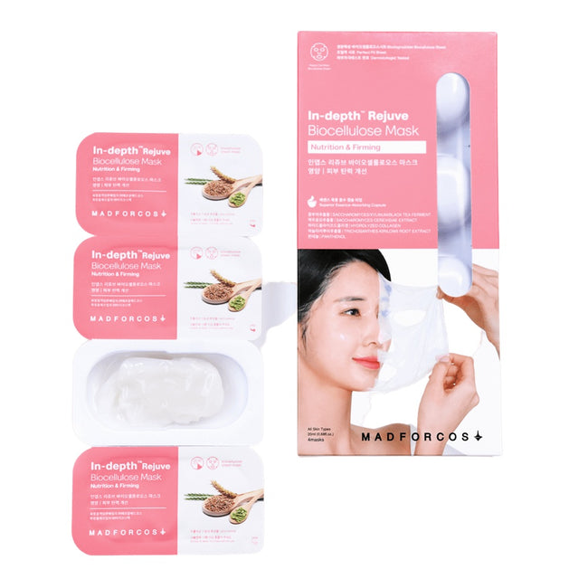 Madforcos In-Depth Rejuve Biocellulose Mask odmładzająca maska do twarzy 4x20ml