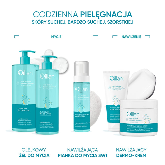 Oillan Olejkowy żel do mycia 750ml