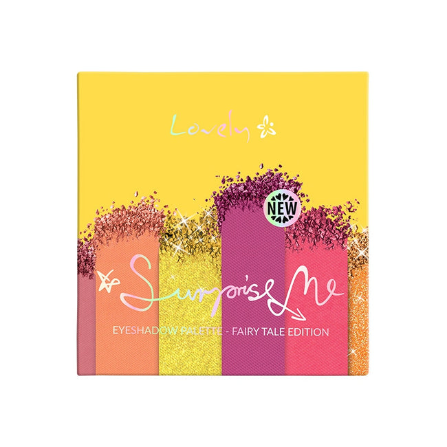 Lovely Surprise Me Eyeshadow Pallete paleta cieni do powiek w 9 kolorach