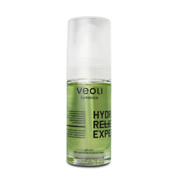 Veoli Botanica Hydra Relief Expert nawadniająco-wyciszające multi-molekularne serum do twarzy z kompleksem kwasów hialuronowych 15% ekstraktem z wąkrotki azjatyckiej 3% i prebiotykami 2% 30ml