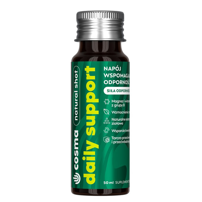 Cosma Cannabis Daily Support naturalny shot wspomagający odporność 50ml