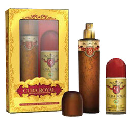 Cuba Original Cuba Royal zestaw woda toaletowa spray 100ml + dezodorant w kulce 50ml