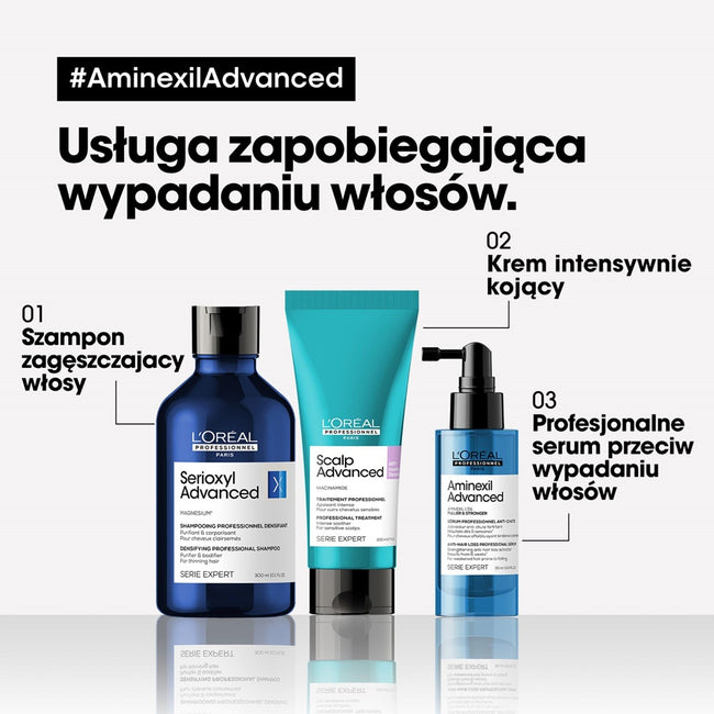 L'Oreal Professionnel Serie Expert Aminexil Advanced zaawansowana kuracja przeciw wypadaniu włosów 10x6ml