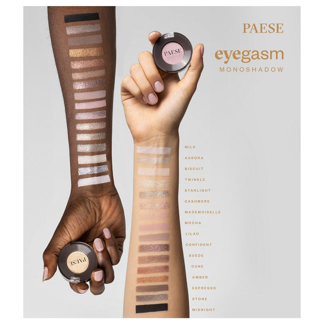 Paese Eyegasm Monoshadow cień do powiek 01 Milk