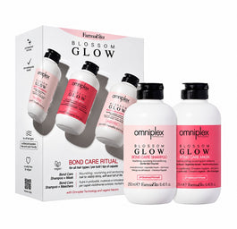 Farmavita Omniplex Blossom Glow Bond Care Ritual szampon do włosów 250ml + maska do włosów 250ml
