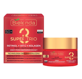 Bielenda Super Trio silnie ujędrniający krem przeciwzmarszczkowy 50+ 50ml