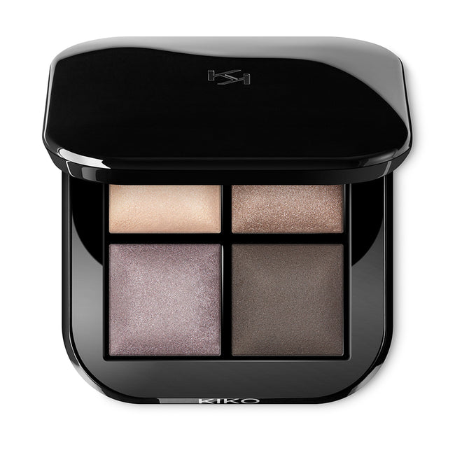 KIKO Milano Bright Quartet Baked Eyeshadow Palette paleta czterech wypiekanych cieni do powiek