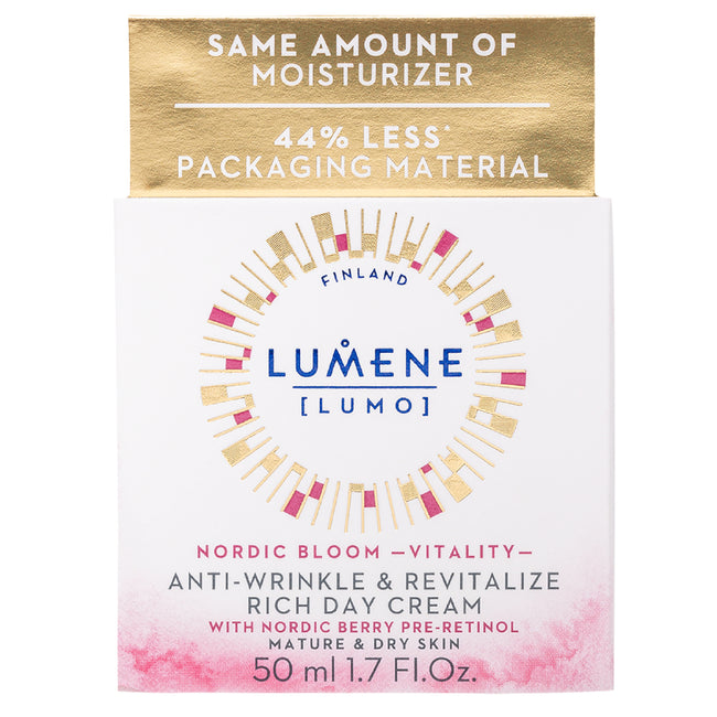 Lumene Nordic Bloom [Lumo] Vitality przeciwzmarszczkowo-rewitalizujący bogaty krem na dzień 50ml