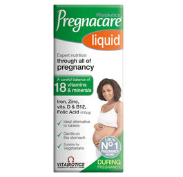 Vitabiotics Pregnacare Liquid suplement diety w syropie dla kobiet w ciąży 200ml