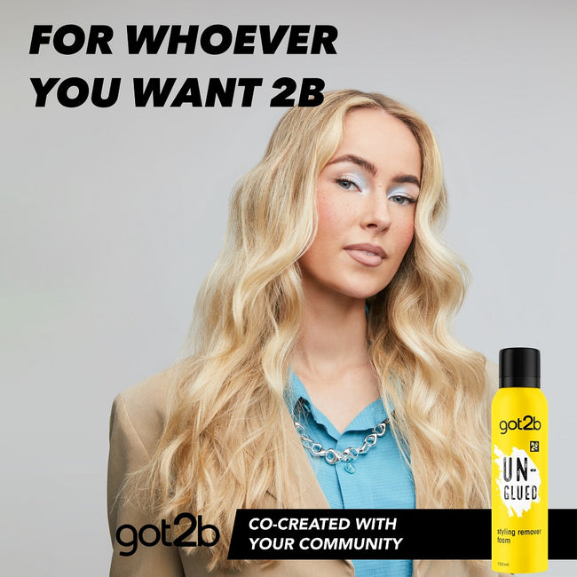 Got2B Un-Glued pianka do usuwania pozostałości po stylizacji 150ml