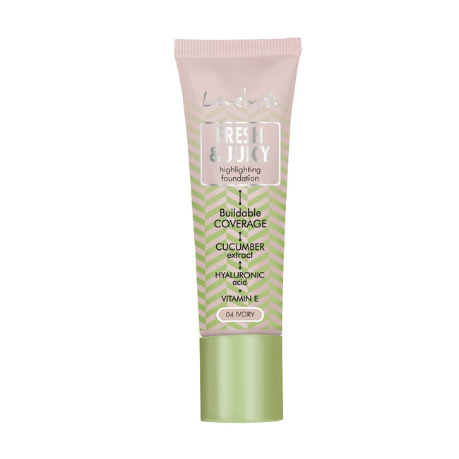 Lovely Fresh & Juicy Foundation rozświetlający podkład do twarzy 25g