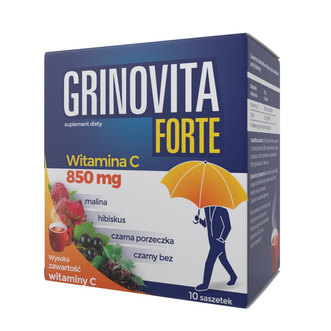 Grinovita Forte suplement diety 10 saszetek