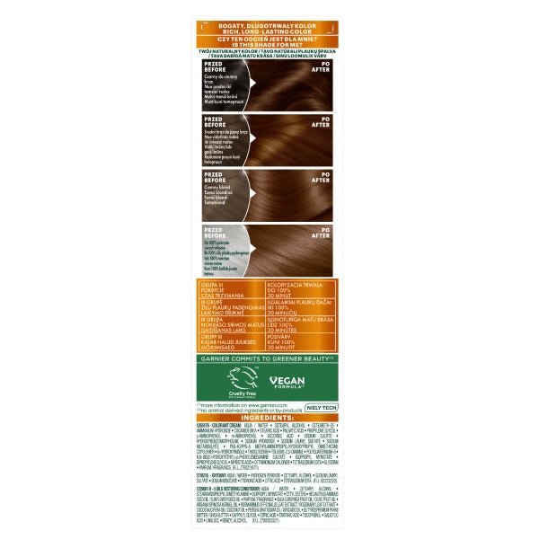 Garnier Color Naturals odżywcza farba do włosów