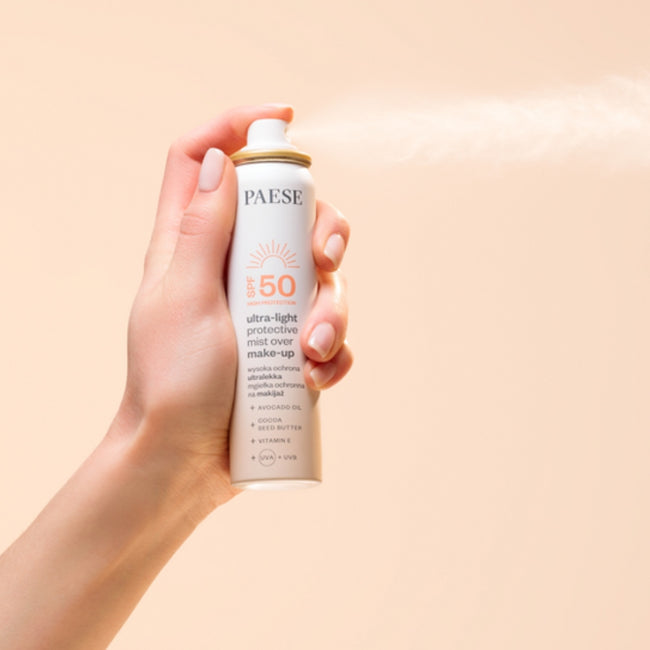 Paese Ultralekka mgiełka ochronna na makijaż SPF50 75ml