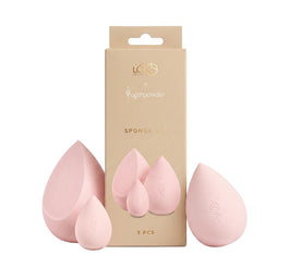 LOVRO Lovro x SugarPowder Sponge Set zestaw 3 gąbeczek do makijażu