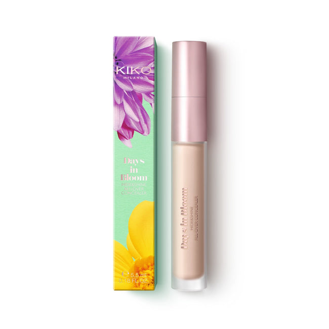 KIKO Milano Days in Bloom Hide&Shine All-Over Concealer korektor pod oczy i do twarzy o promiennym wykończeniu