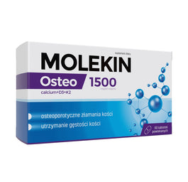 Molekin Osteo suplement diety 60 tabletek powlekanych