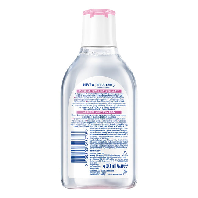 Nivea Pielęgnujący płyn micelarny do cery suchej 400ml