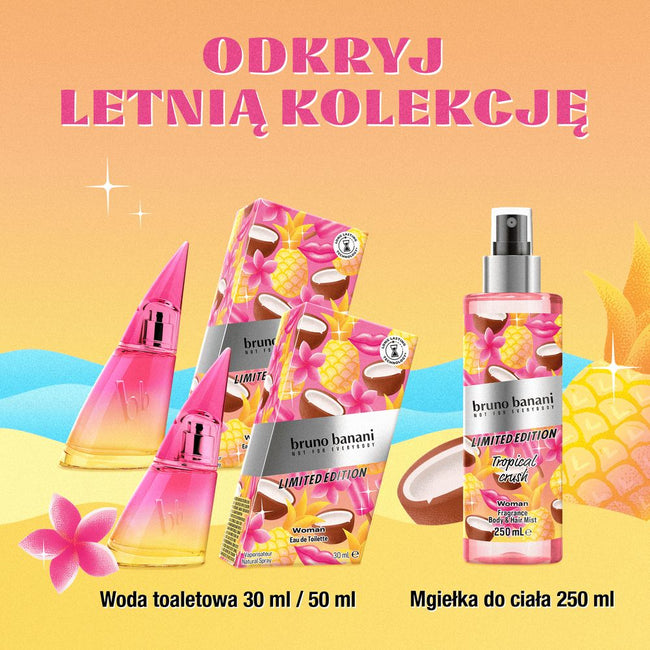 Bruno Banani Woman Summer Limited Edition mgiełka do ciała i włosów 250ml