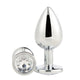Dream Toys Gleaming Love Medium Silver Plug korek analny M