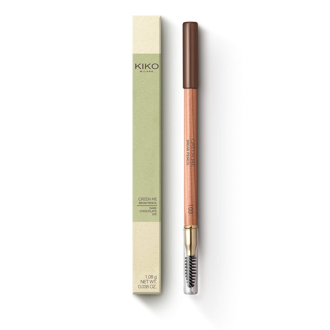 KIKO Milano Green Me Brow Pencil kredka do brwi 103 Dark Chocolate 1.08g