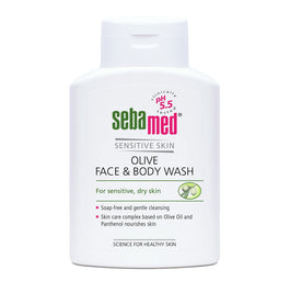Sebamed Olive Face & Body Wash oliwkowa emulsja do mycia twarzy i ciała 200ml