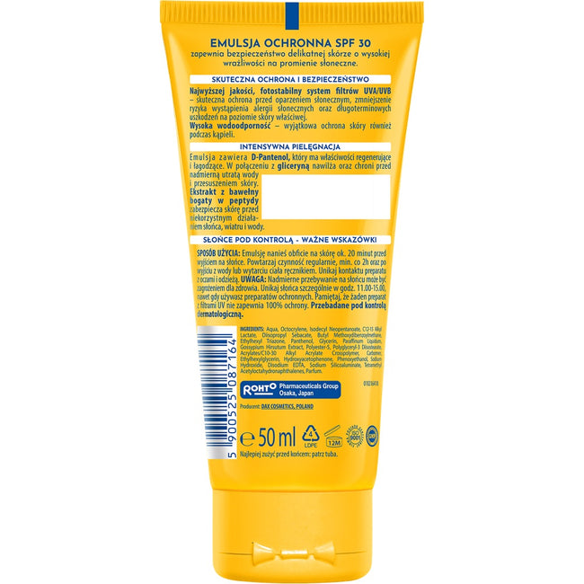 Dax Sun Emulsja ochronna do twarzy i ciała SPF30 50ml