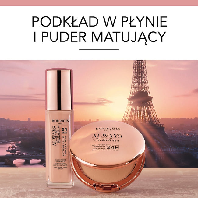 Bourjois Always Fabulous matujący puder w kompakcie z filtrem SPF20