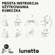 Lunette Period Cup kubeczek menstruacyjny Niebieski rozmiar 1