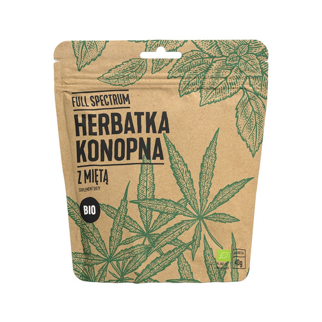 Full Spectrum Herbatka konopna z miętą suplement diety 40g