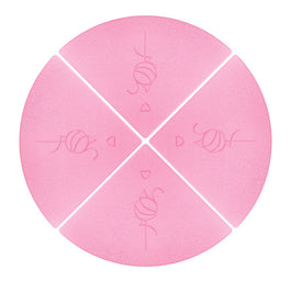 SugarPowder Trójcioszek trójkątna gąbeczka do makijażu 4szt.