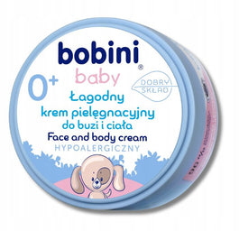 Bobini Baby łagodny krem pielęgnacyjny do ciała i buzi 75ml