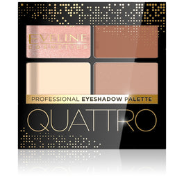 Eveline Cosmetics Quattro Professional Eyeshadow Palette paletka cieni do powiek 05 3.2g