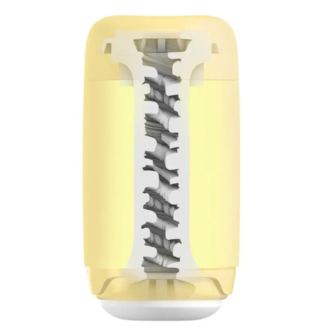 TENGA Puffy masturbator dla mężczyzn Custard Yellow