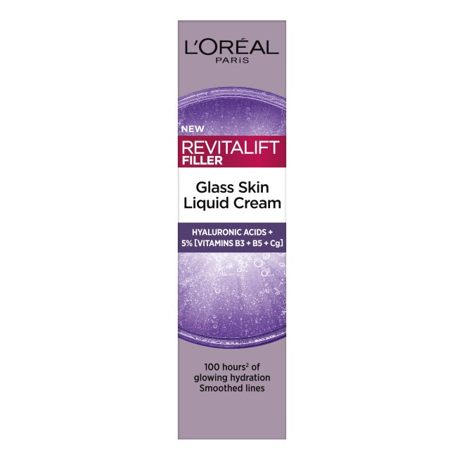 L'Oreal Paris Revitalift Filler Glass Skin lekki krem do twarzy 50ml