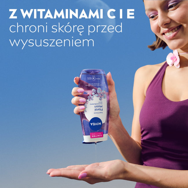 Nivea Floral Moon odświeżający żel pod prysznic 250ml