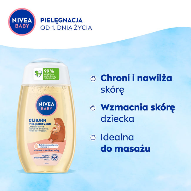 Nivea Baby oliwka pielęgnacyjna 200ml